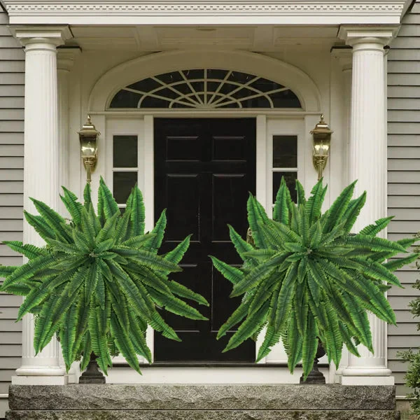 This Week's Special Price $19.99 UV Resistant Lifelike Artificial Boston Fern - Image 5