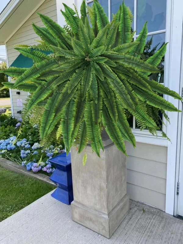 This Week's Special Price $19.99 UV Resistant Lifelike Artificial Boston Fern - Image 7