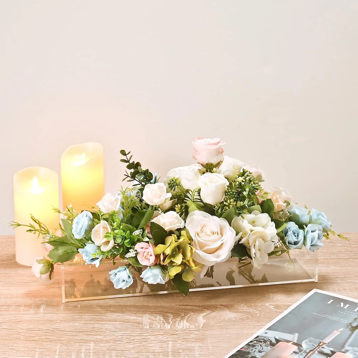 Clear Acrylic Flower Vase Mother's Day Gift (Buy 3 Free Shipping) - Image 11