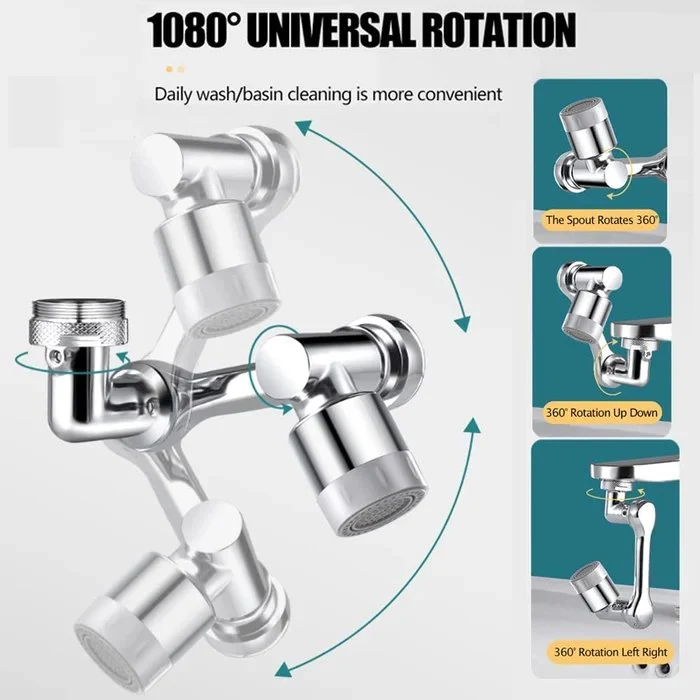 1080° Rotating Splash Filter Faucet - Image 7