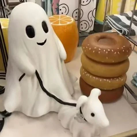 2024 Halloween Ghost Walking Dog Statue👻 - Image 3