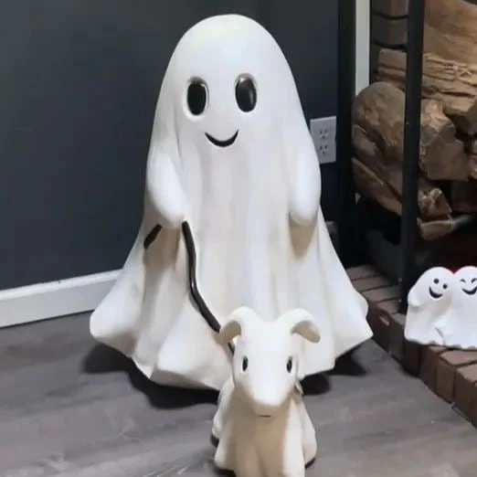 2024 Halloween Ghost Walking Dog Statue👻 - Image 4