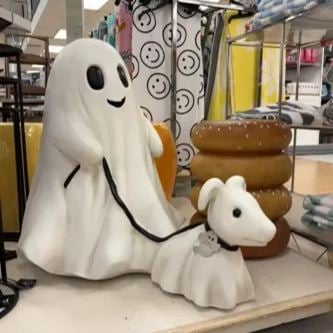 2024 Halloween Ghost Walking Dog Statue👻 - Image 6