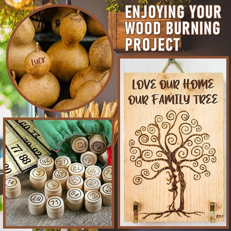 26 Letters Copper Mold —DIY Wood Burning/Carving Set - Image 7