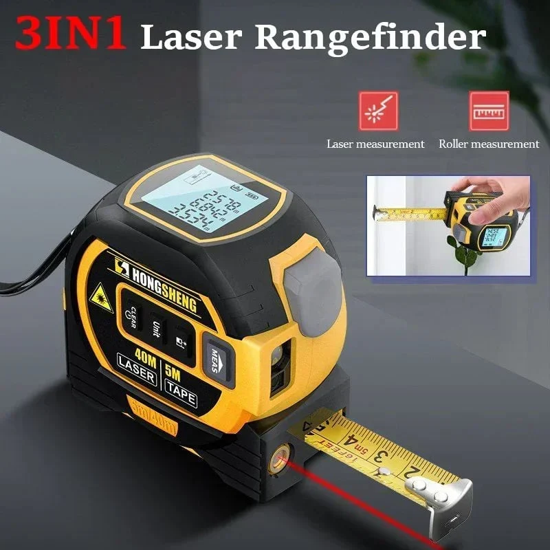 Made in Germany🎉Measuring Sight 3-In-1 Infrared Laser Tape Measuring - Image 2