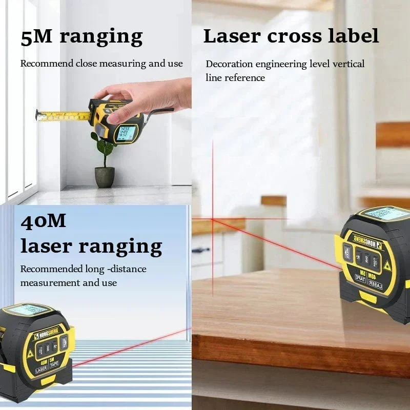 Made in Germany🎉Measuring Sight 3-In-1 Infrared Laser Tape Measuring - Image 4