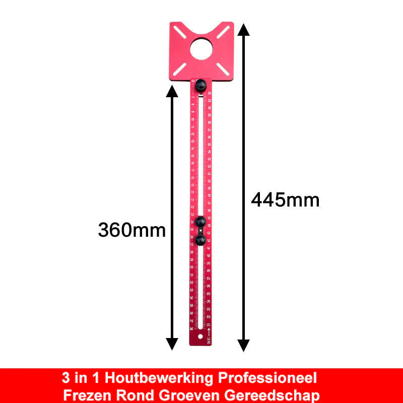 3 in 1 Woodworking Professional Milling Round Grooving Tool - Image 11
