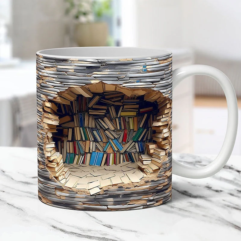 3D bookshelf cup - Image 10