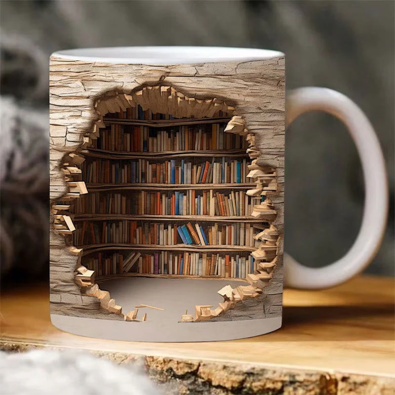 3D bookshelf cup - Image 12