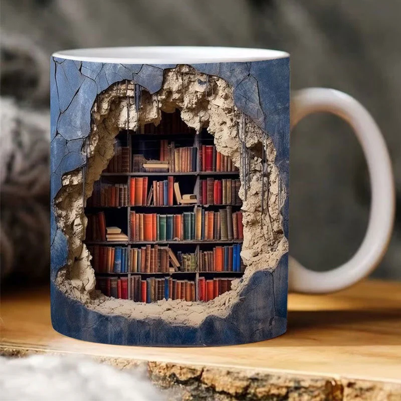 3D bookshelf cup - Image 2