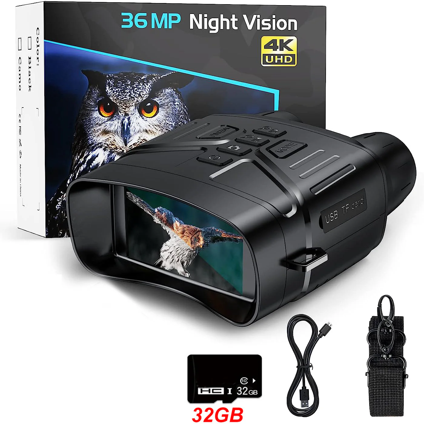 4K Night Vision Goggles, Night Vision Binoculars - Image 5