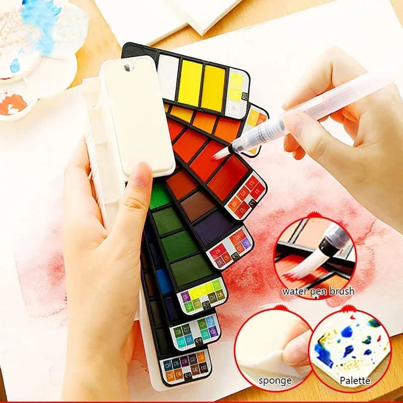 Handy Watercolor Travel Kit - Image 3
