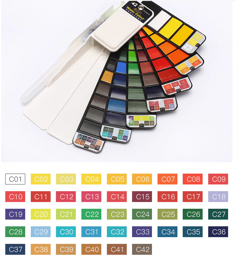 Handy Watercolor Travel Kit - Image 5