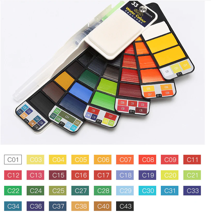 Handy Watercolor Travel Kit - Image 6