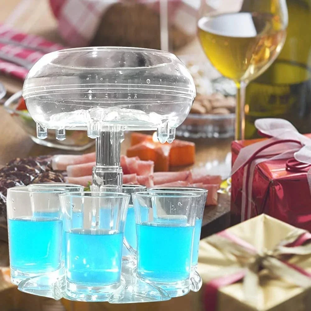 🌈 Hot-sale🥂 6 Shot Glass Dispenser and Holder - Image 15