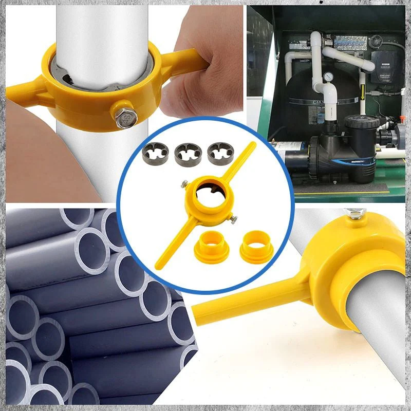 6PCS Plastic Pipe Thread Die Kit - Image 6