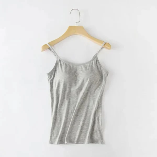 Tank With Built-In Bra - Image 4