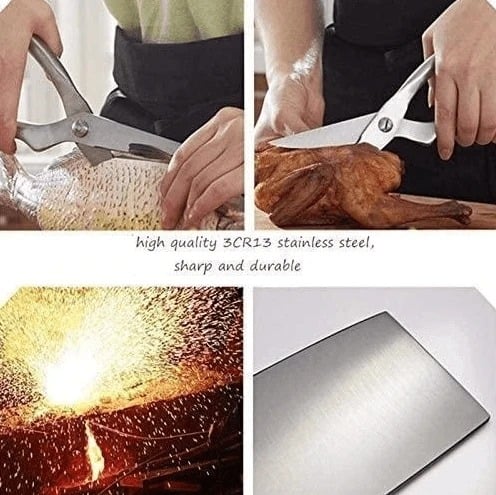 All in 1 Stainless Kitchen Scissors - Image 4