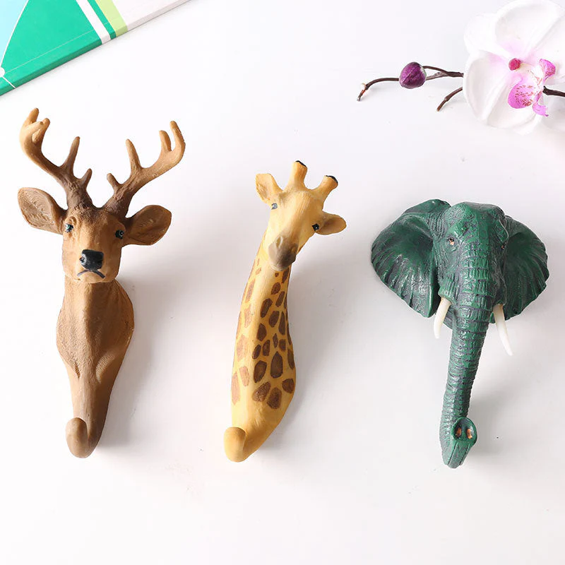 Animal retro hooks wall hangings - Image 3