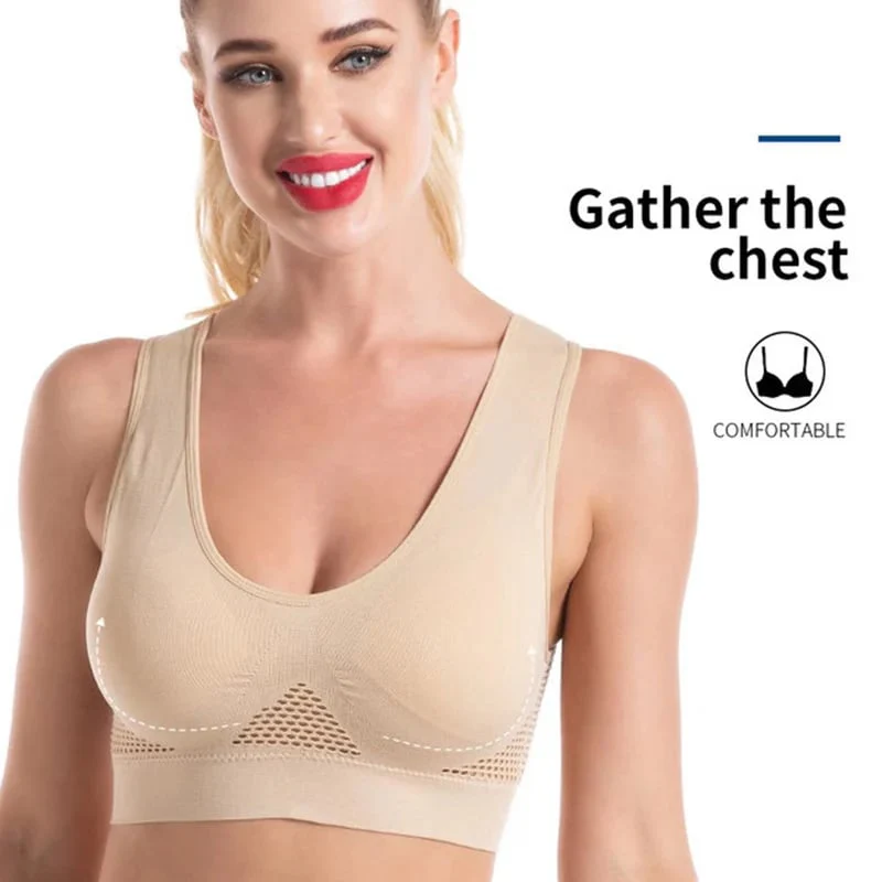 🔥BUY 1 GET 2 FREE TODAY(Add 3PCS To Cart) 🔥Breathable Cool Liftup Air Bra - Image 4