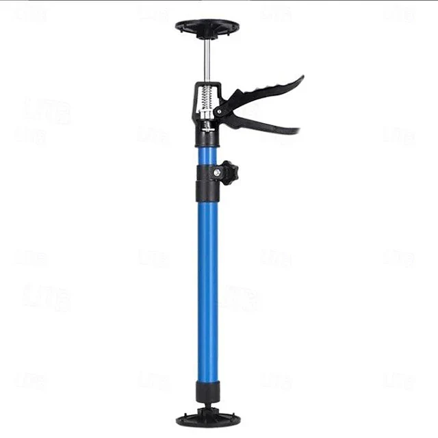 Cabinet Jack Support Bar Quick Adjustable Support Bar Telescopic Steel Bar for Drywall, Cabinets and More - Image 2