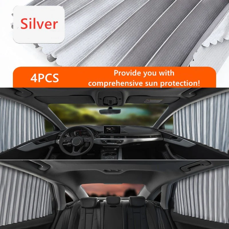 Universal Fit Magnetic Car Side Window Privacy Sunshade - Image 17