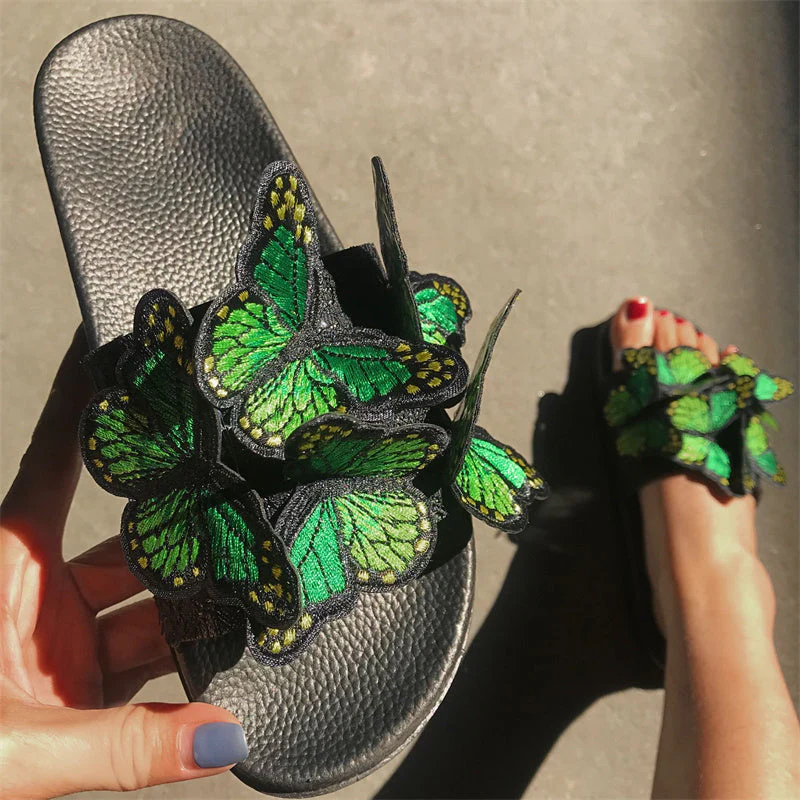 Casual Daily Patchwork Butterfly Round Comfortable Out Door Shoes - Image 10