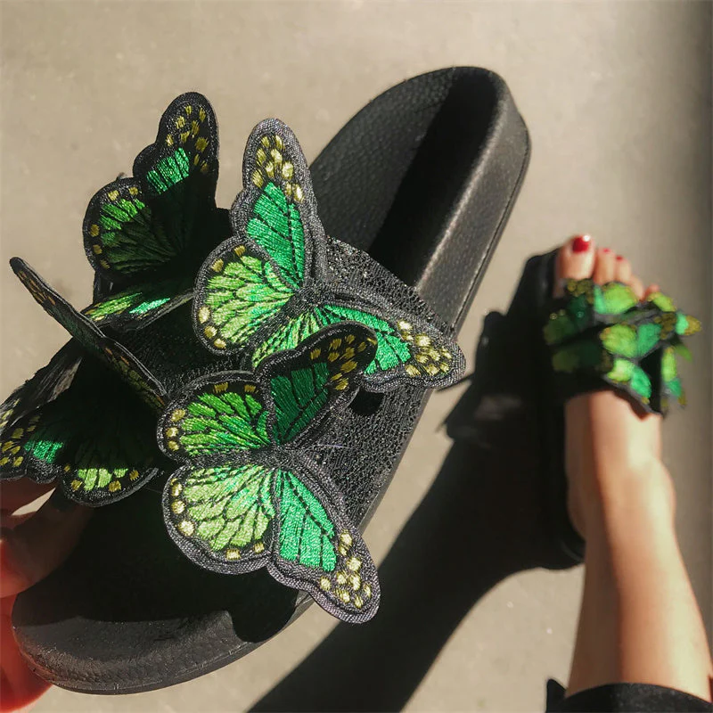 Casual Daily Patchwork Butterfly Round Comfortable Out Door Shoes - Image 8