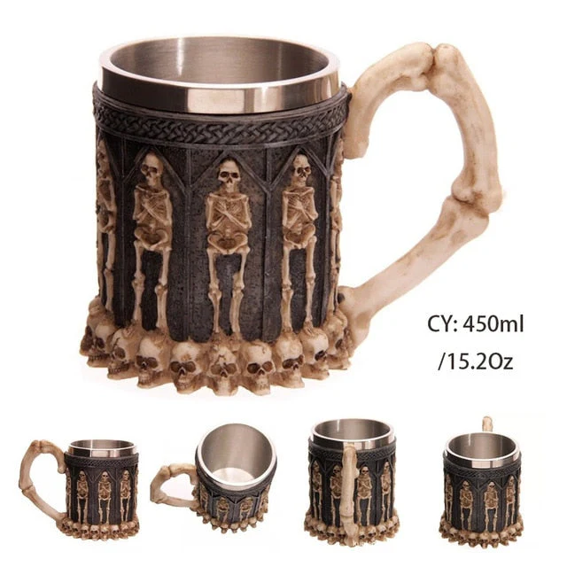 Fantasy Adventure Resin / Stainless Steel Mug - Image 3