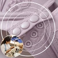 Front Button Breathable Skin-Friendly Cotton Bra - Image 11