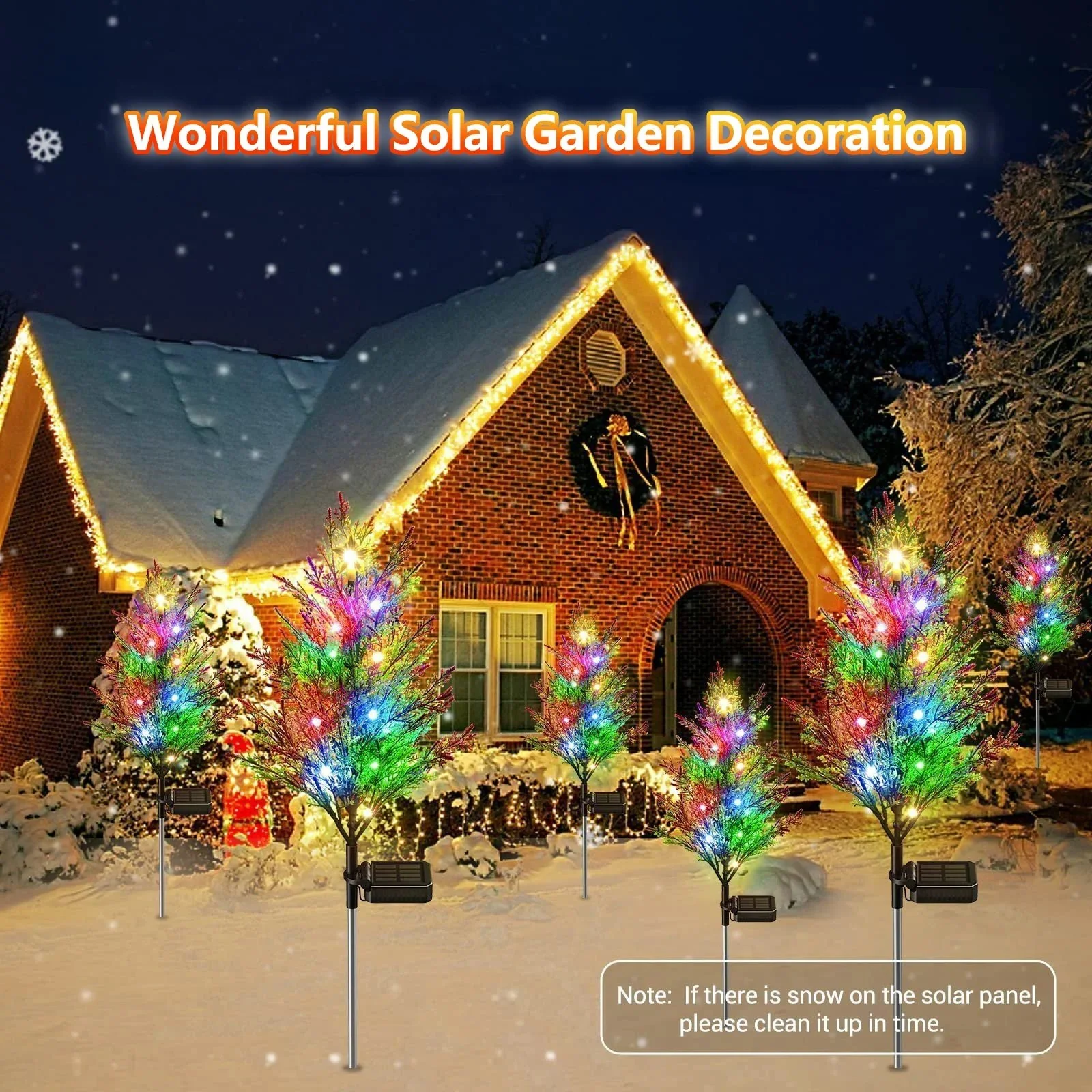 [Fully Upgraded]Solar Cypress Tree Light - Image 10