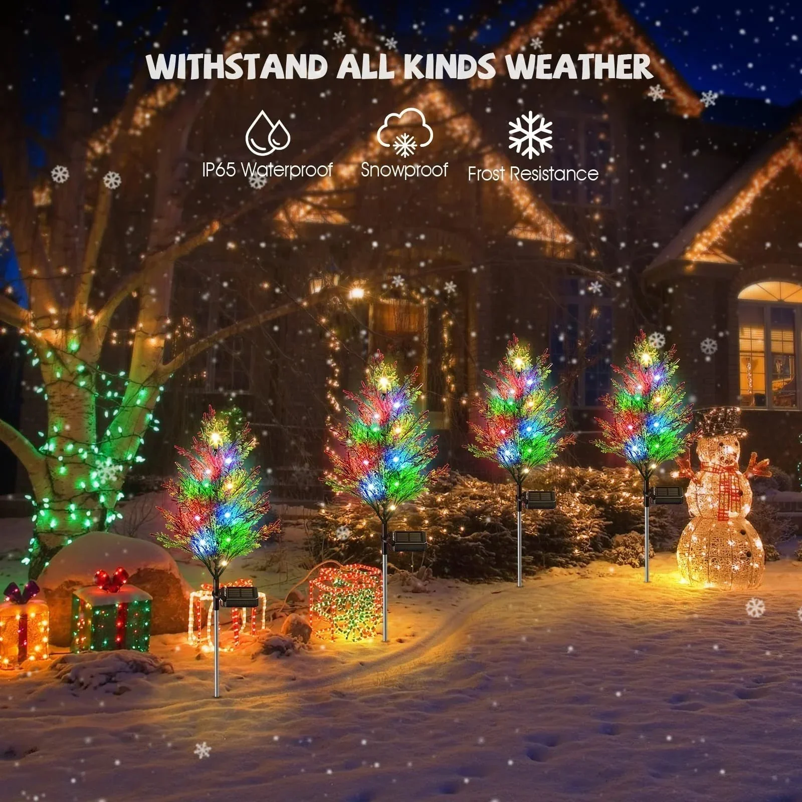 [Fully Upgraded]Solar Cypress Tree Light - Image 6