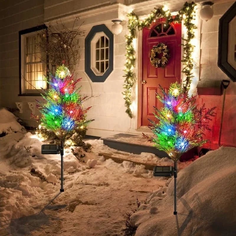 [Fully Upgraded]Solar Cypress Tree Light - Image 8
