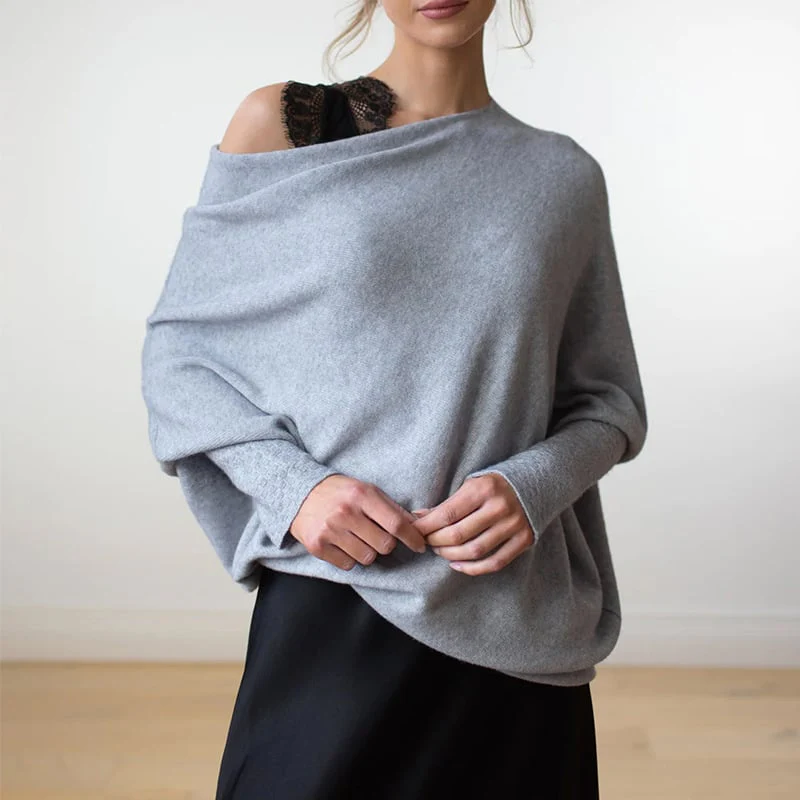 Asymmetric Draped Jumper (Buy 2 Free Shipping) - Image 5