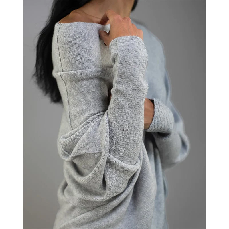 Asymmetric Draped Jumper (Buy 2 Free Shipping) - Image 7