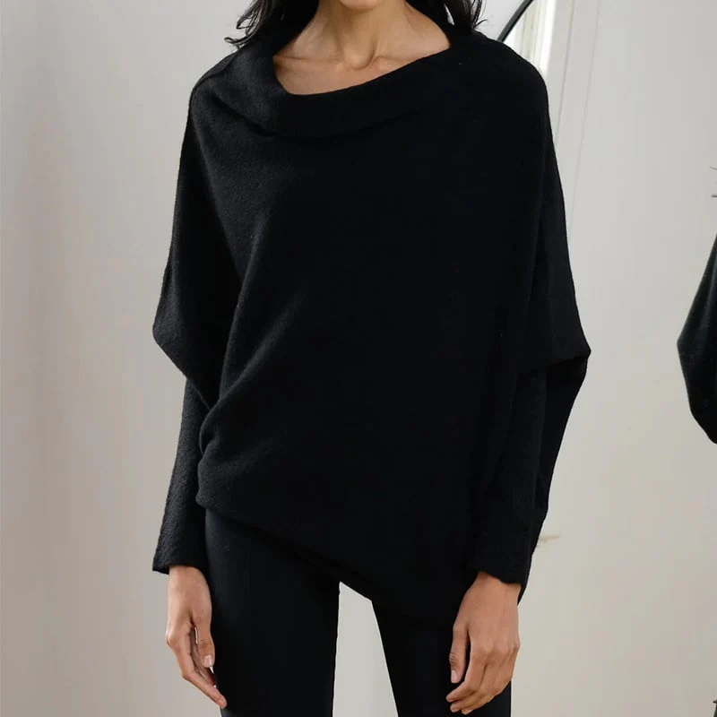 Asymmetric Draped Jumper (Buy 2 Free Shipping) - Image 9