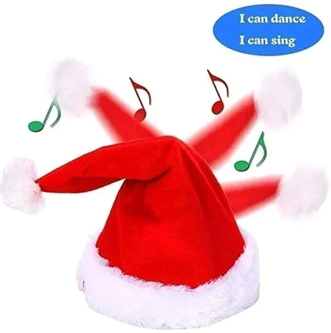 🎅Electric Christmas Hat SALE 🔔 This Santa hat can sing and dance!🎵 - Image 2