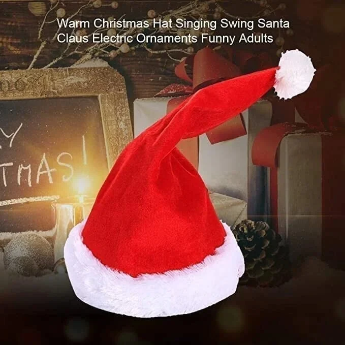 🎅Electric Christmas Hat SALE 🔔 This Santa hat can sing and dance!🎵 - Image 3