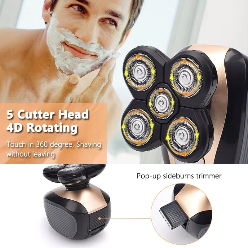 5 In 1 Multifunctional 4D Electric Shaver - Image 5