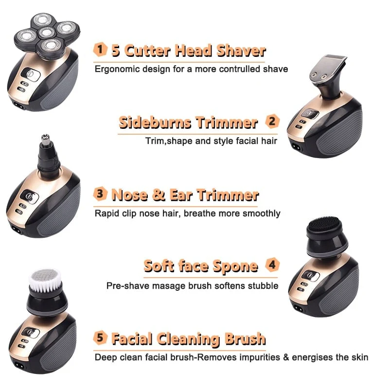5 In 1 Multifunctional 4D Electric Shaver - Image 7