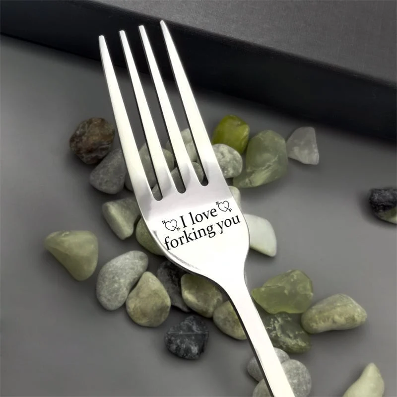 Engraved Fork - Best Funny Gift For Loved One - Image 16