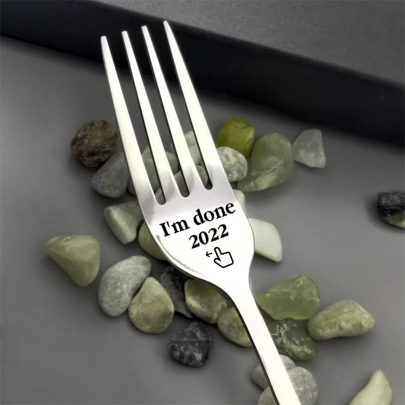 Engraved Fork - Best Funny Gift For Loved One - Image 18