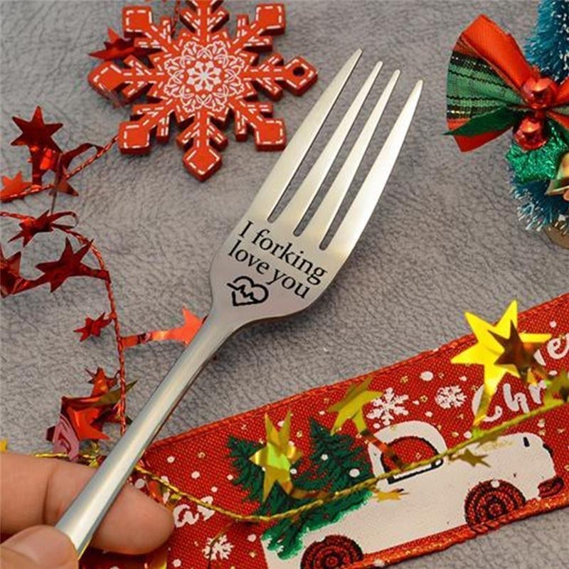 Engraved Fork - Best Funny Gift For Loved One - Image 6