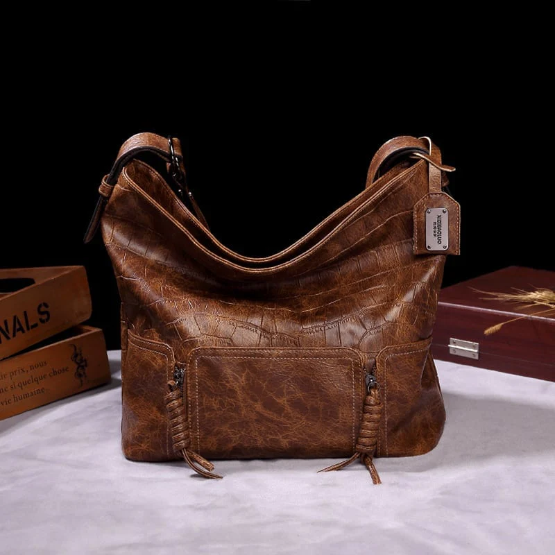 Europe and the United States vintage big brand style shoulder bag - Image 7