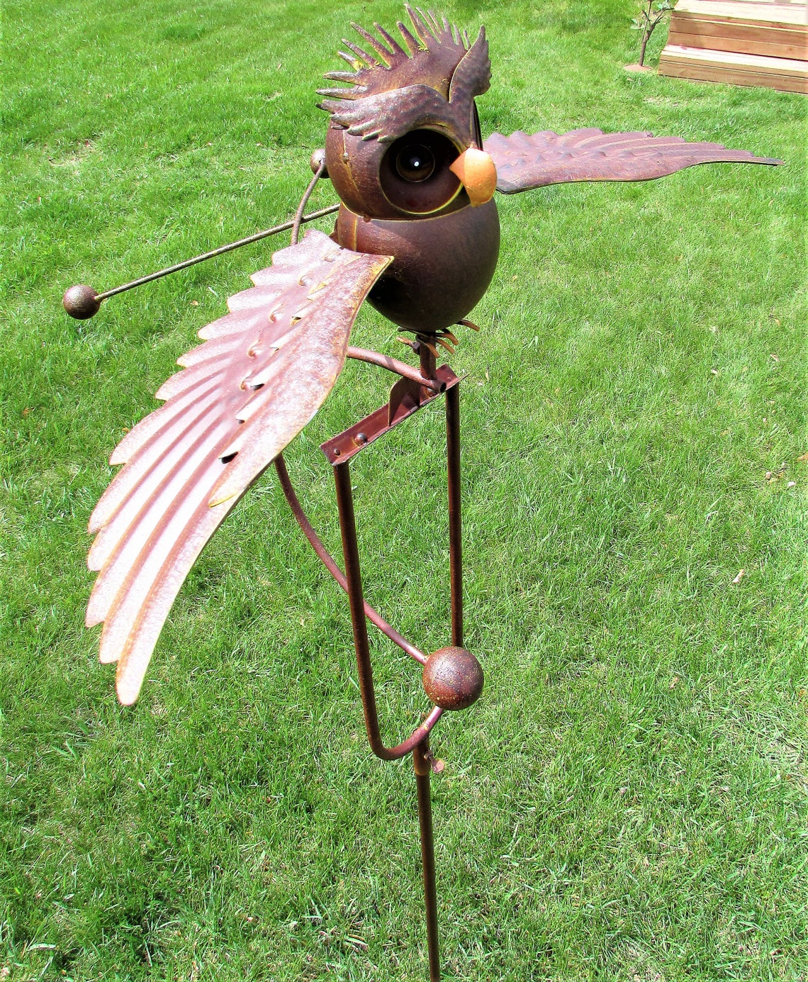 1:1 life-like-Garden Art-bird Garden patio decoration - Image 5