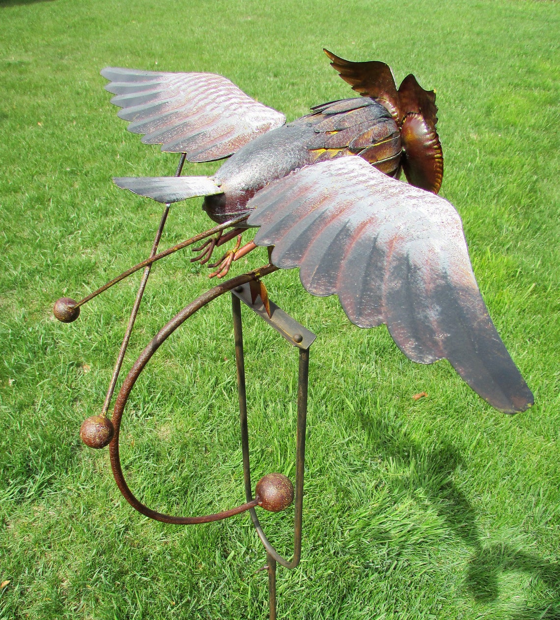 1:1 life-like-Garden Art-bird Garden patio decoration - Image 8