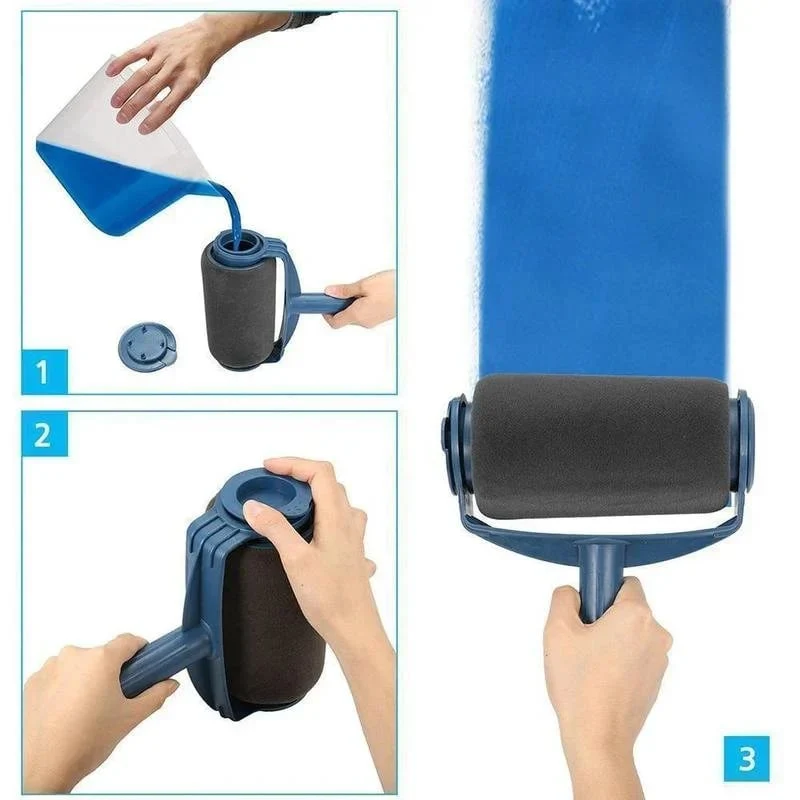 Paint Roller Brush Painting Handle Tool-BUY 2 FREE SHIPPING - Image 9