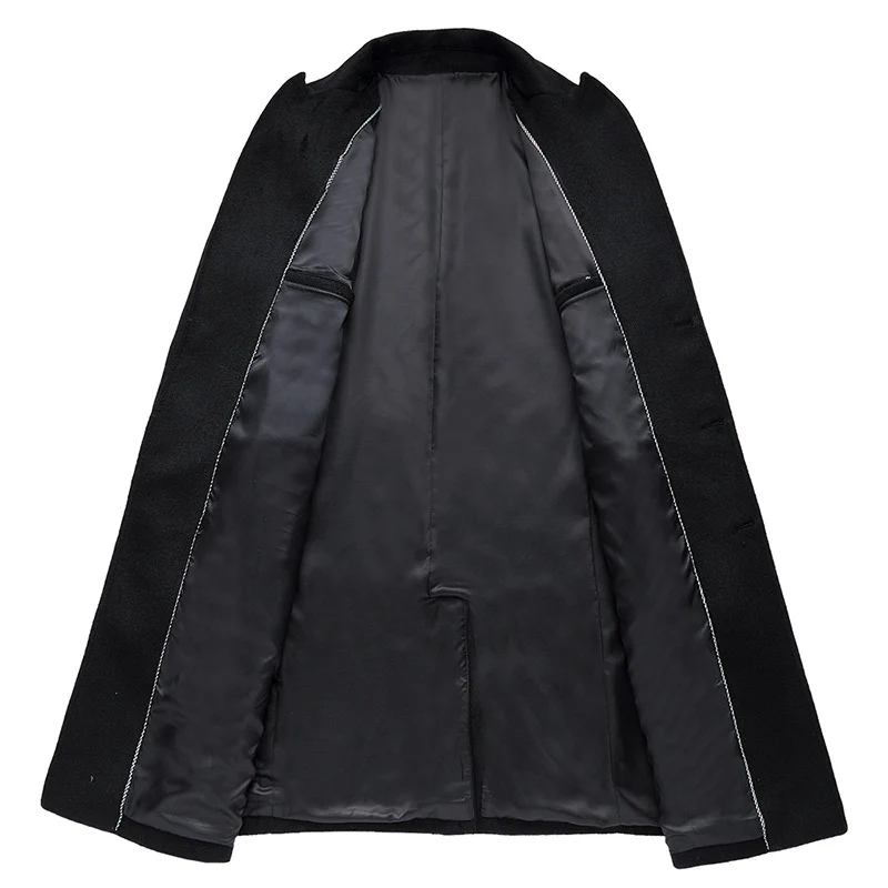 Faux Suede Multi-Pocket Jacket Men's American Retro Work Clothes Coat - Image 4