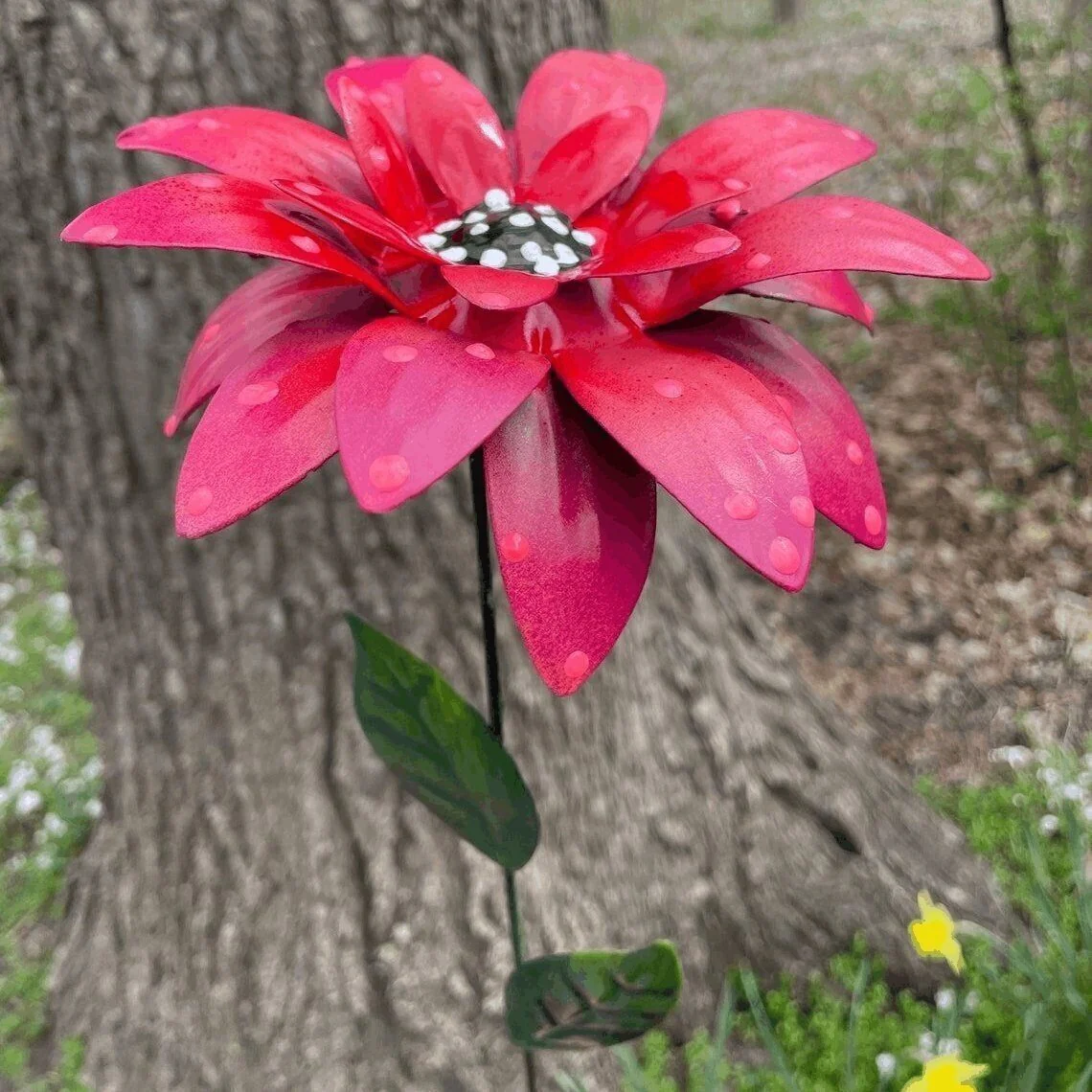 Metal Flowers Garden Stakes - Image 8