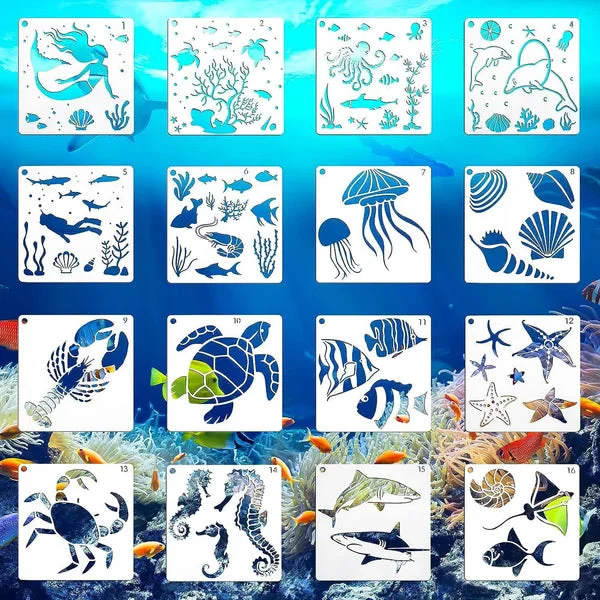 🔥DIY decoration🌻-Garden Fence Large Flower Stencils - Image 3